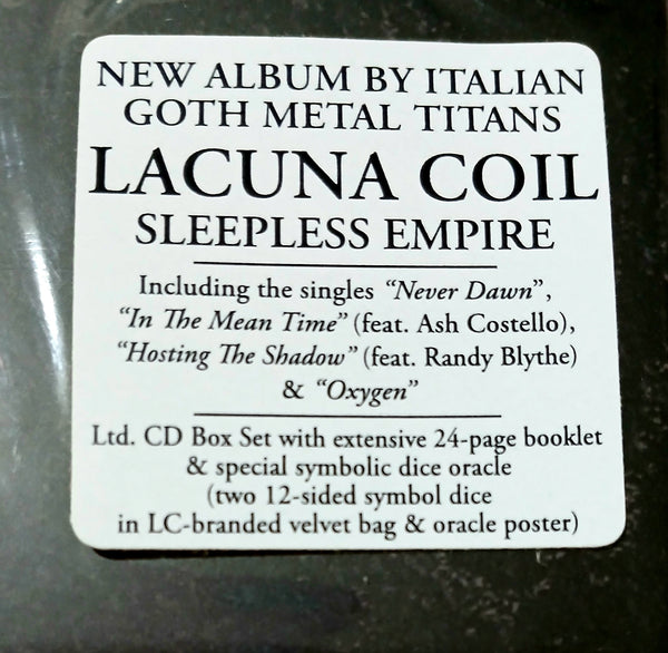 BOX CD - LACUNA COIL - SLEEPLESS EMPIRE (Limited Edition)