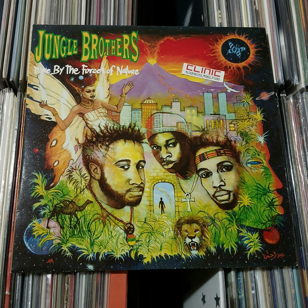 LP - JUNGLE BROTHERS - DONE BY THE FORCE OF NATURE (usato)