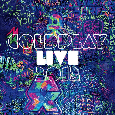 CD/DVD - COLDPLAY - LIVE 2012