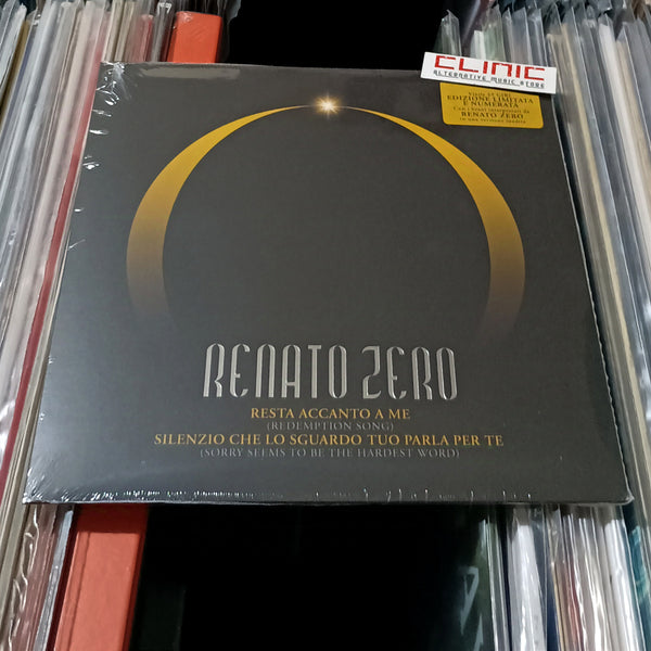 7" - RENATO ZERO - RESTA ACCANTO A ME (Numbered Edition)