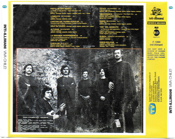 CD - INTI-ILLIMANI - VIVA CHILE ! (usato)