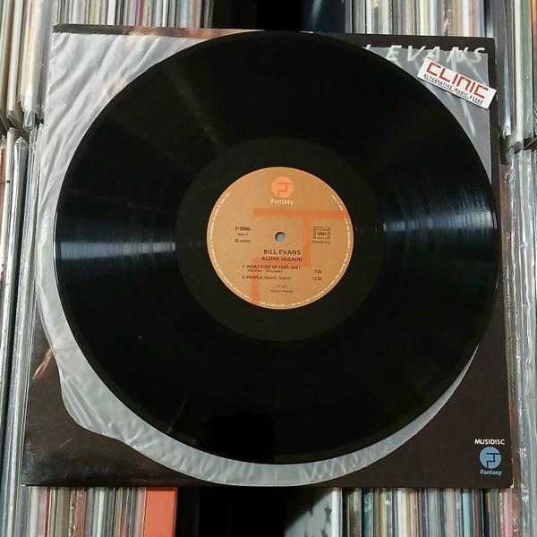 LP - BILL EVANS - ALONE (AGAIN) (usato)