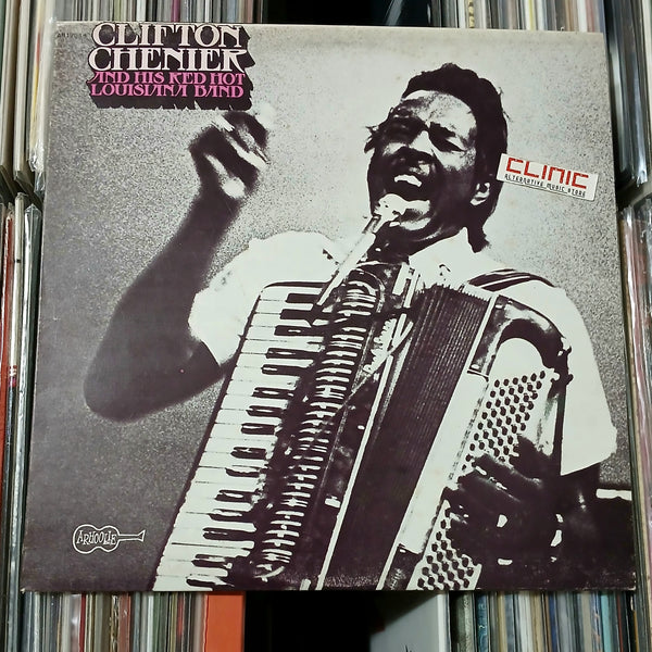 LP - CLIFTON CHENIER AND HIS RED HOT LOUISIANA BAND - CLIFTON CHENIER AND HIS RED HOT LOUISIANA BAND (usato)