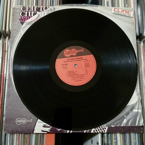 LP - CLIFTON CHENIER AND HIS RED HOT LOUISIANA BAND - CLIFTON CHENIER AND HIS RED HOT LOUISIANA BAND (usato)