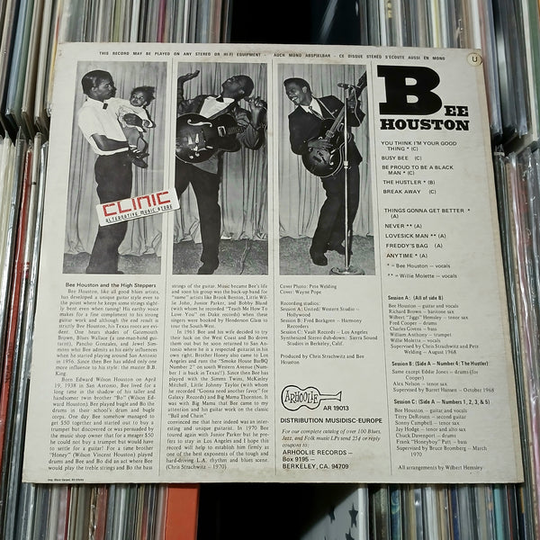 LP - BEE HOUSTON - BEE HOUSTON (usato)