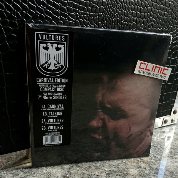7"/CD - ¥$ (KANYE WEST & TY$) - VULTURES 1 CARNIVAL EDITION (Limited and Numbered Edition)