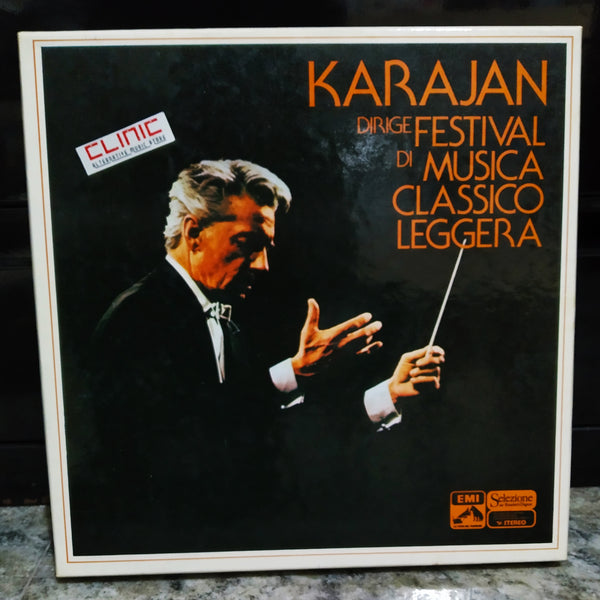BOX LP - KARAJAN - DIRIGE FESTIVAL DI MUSICA CLASSICO LEGGERA (usato)