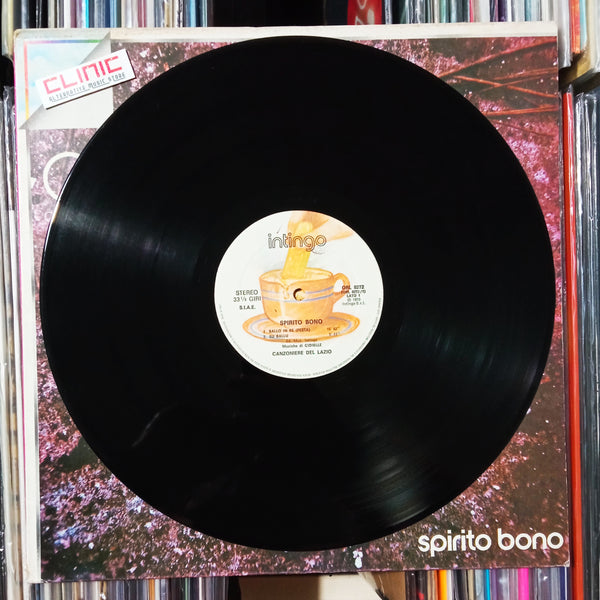 LP - CANZONIERE DEL LAZIO - SPIRITO BONO  (usato)
