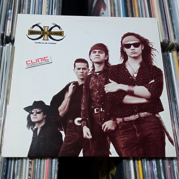 LP - HEROES DEL SILENCIO - SENDEROS DE TRACION (usato)