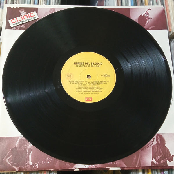 LP - HEROES DEL SILENCIO - SENDEROS DE TRACION (usato)