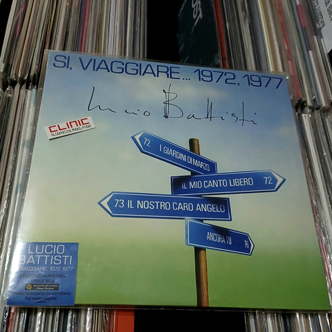 LP - LUCIO BATTISTI - SI, VIAGGIARE... 1972, 1977 - Limited Edition (usato)