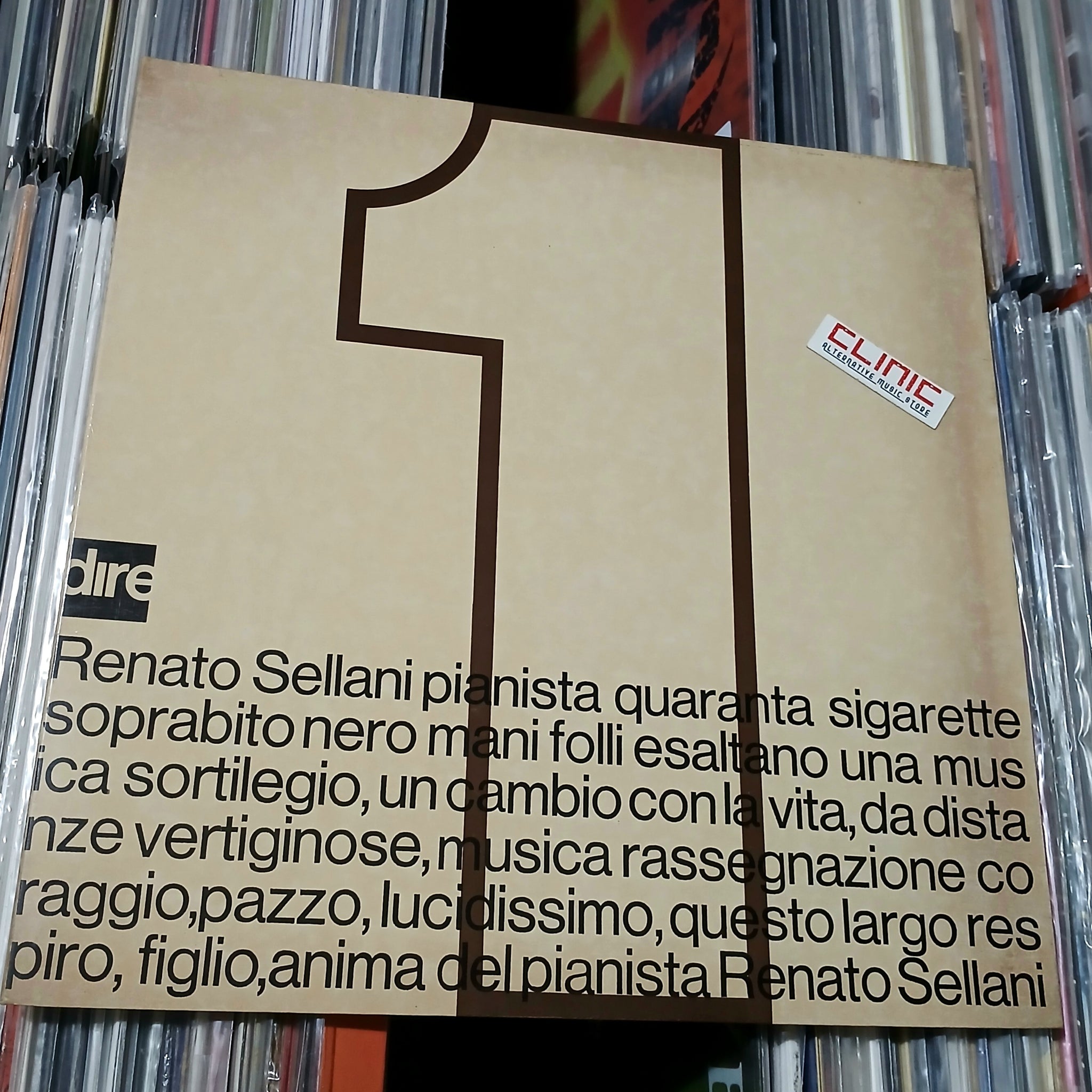 LP - RENATO SELLANI - PIANOFORTE (usato)