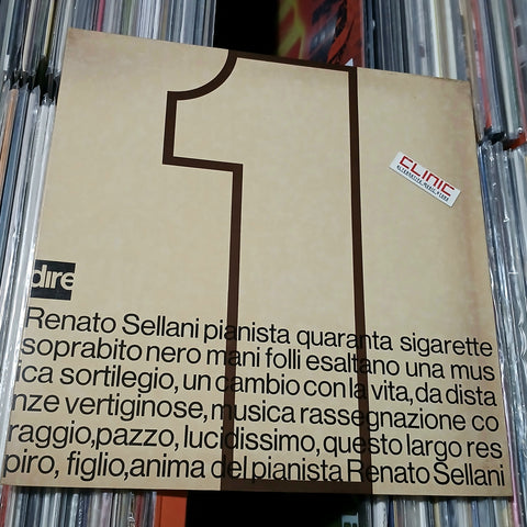 LP - RENATO SELLANI - PIANOFORTE (usato)