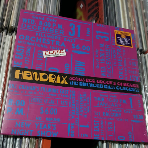 LP - JIMI HENDRIX - SONGS FOR GROOVY CHILDREN: THE FILLMORE EAST CONCERTS - Record Store Day