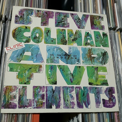 LP - STEVE COLEMAN AND FIVE ELEMENTS - ON THE EDGE OF TOMORROW (usato)