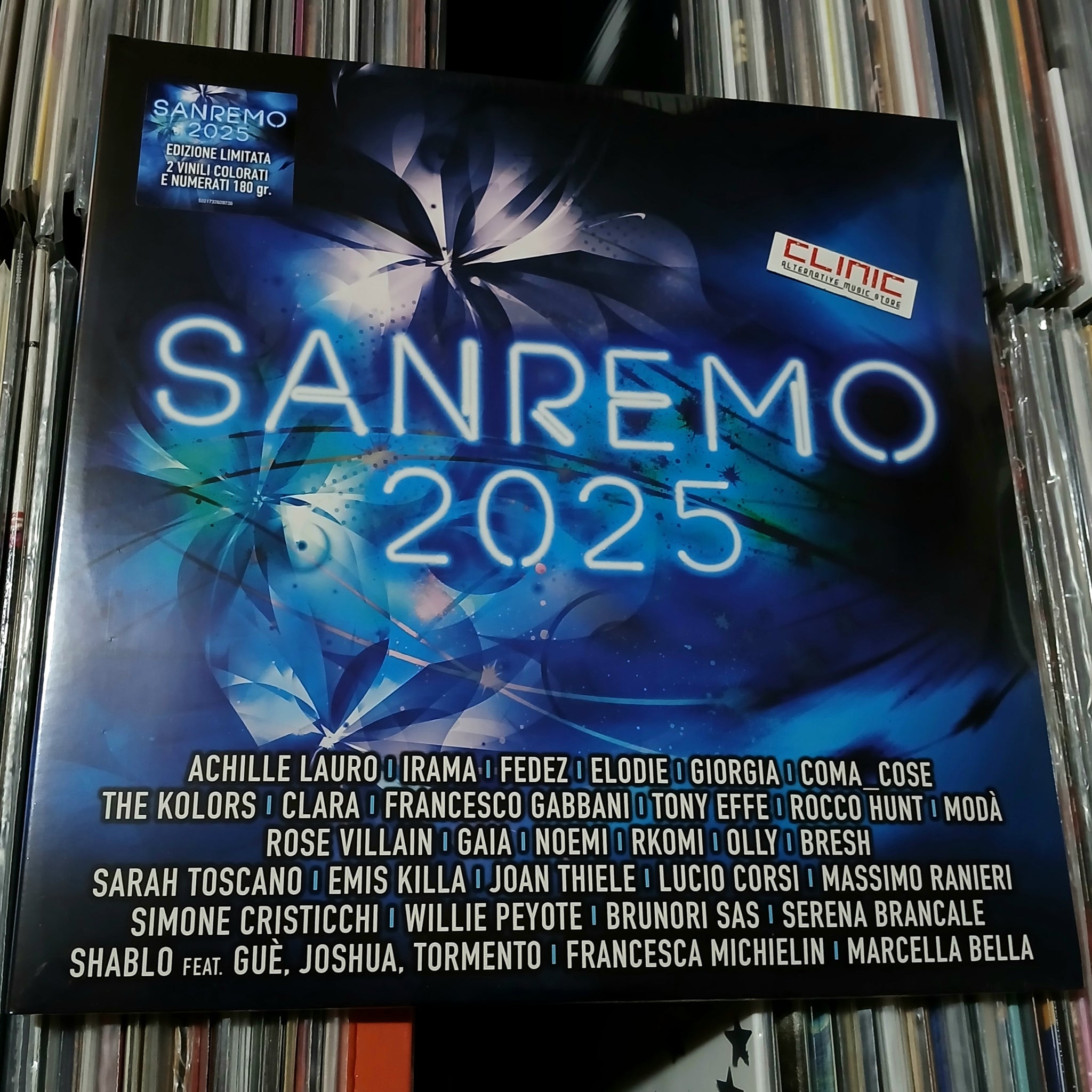 LP - VARIOUS ARTISTS - SANREMO 2025 (Indie Exclusive)