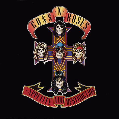 CD - GUNS N' ROSES - APPETITE FOR DESTRUCTION