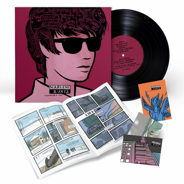 LP - MARLENE KUNTZ - IL VILE ILLUSTRATO (Signed Edition)