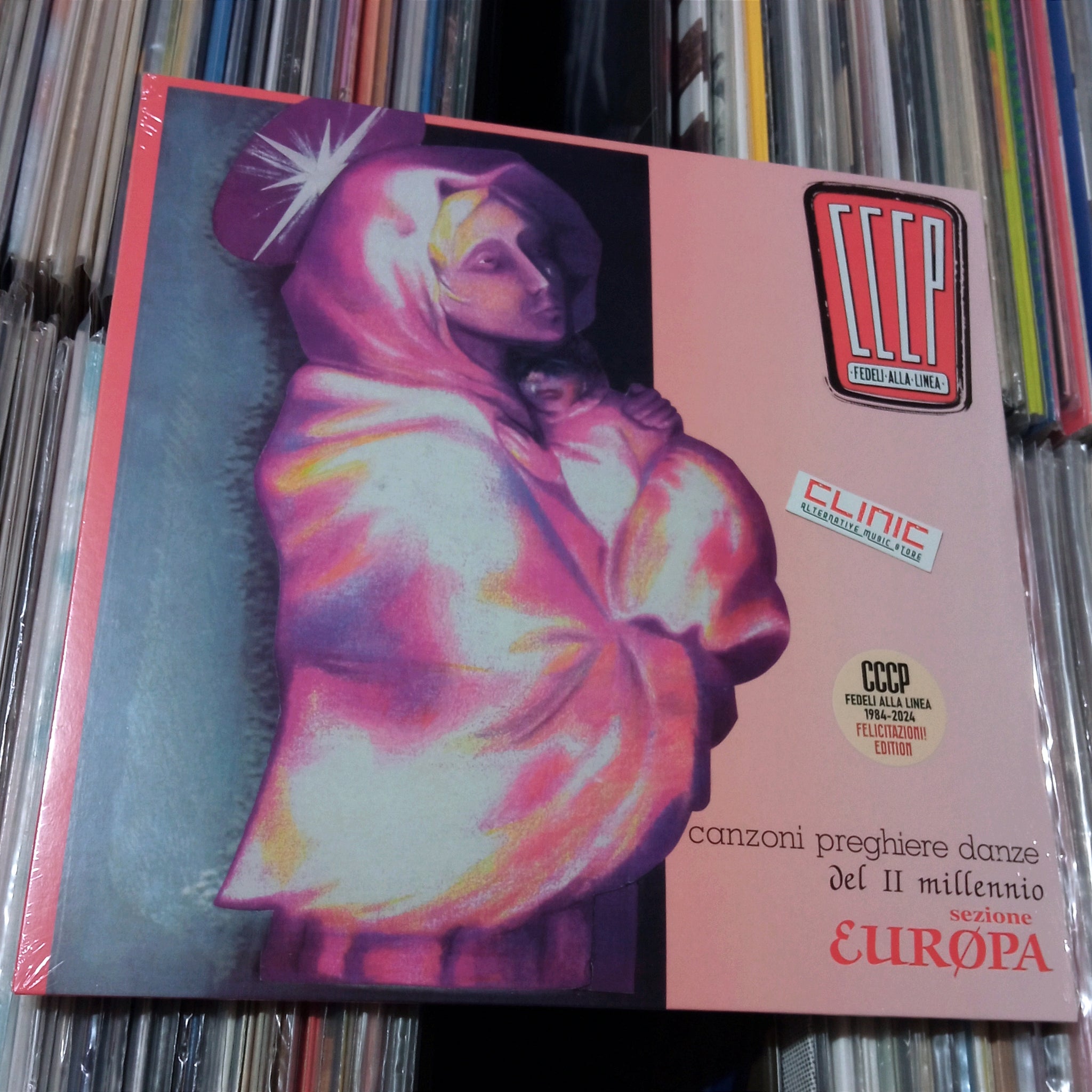 LP - CCCP FEDELI ALLA LINEA - CANZONI PREGHIERE DANZE DEL II MILLENNIO SEZIONE EUROPA