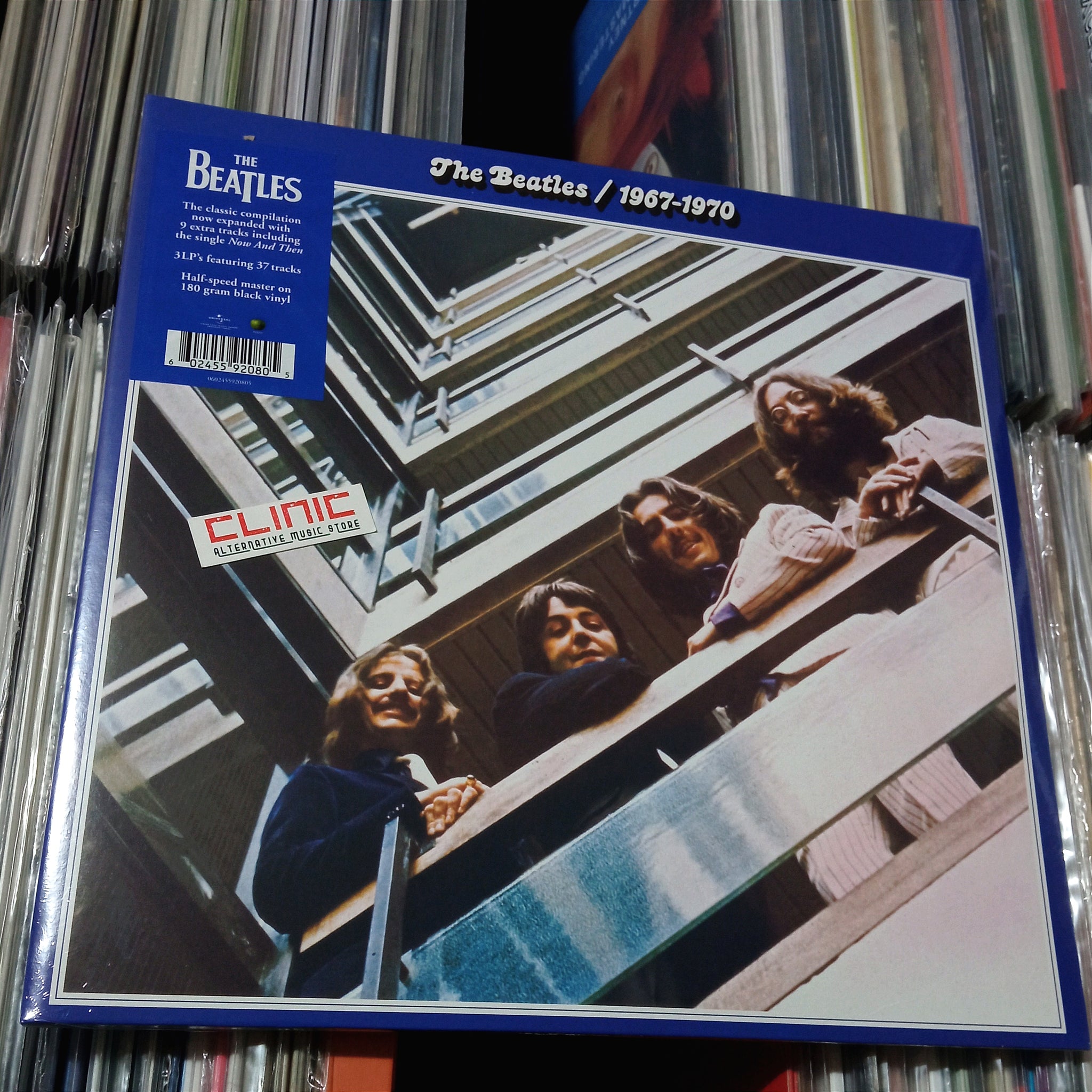 LP - THE BEATLES - 1967-1970 (THE BLUE ALBUM)