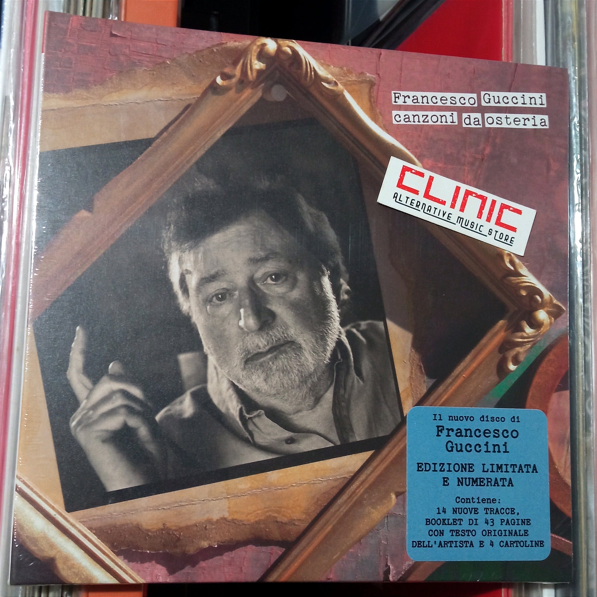 CD - FRANCESCO GUCCINI - CANZONI DA OSTERIA (Limited Edition)