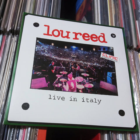 LP - LOU REED - LIVE IN ITALY