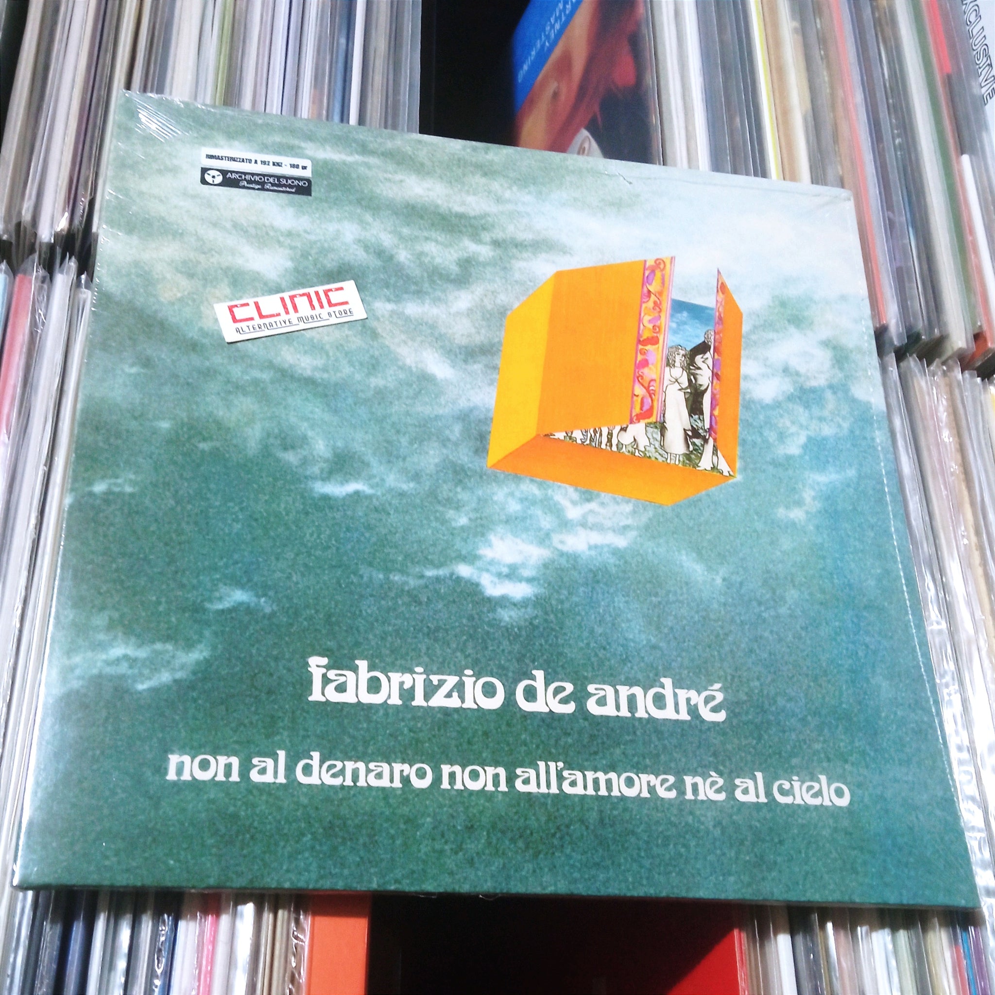 LP - FABRIZIO DE ANDRE' - NON AL DENARO NON ALL'AMORE NE' AL CIELO