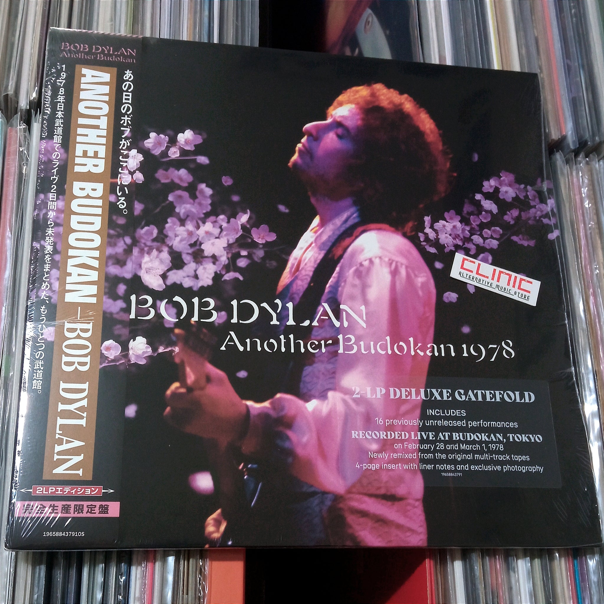 LP - BOB DYLAN - ANOTHER BUDOKAN 1978