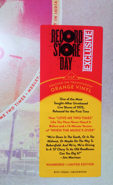 LP - THE DOORS - LIVE IN BAKERSFIELD - Record Store Day