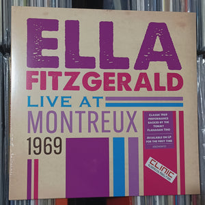 LP - ELLA FITZGERALD - LIVE AT MONTREAUX 1969