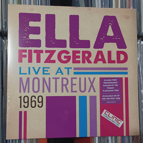 LP - ELLA FITZGERALD - LIVE AT MONTREUX 1969