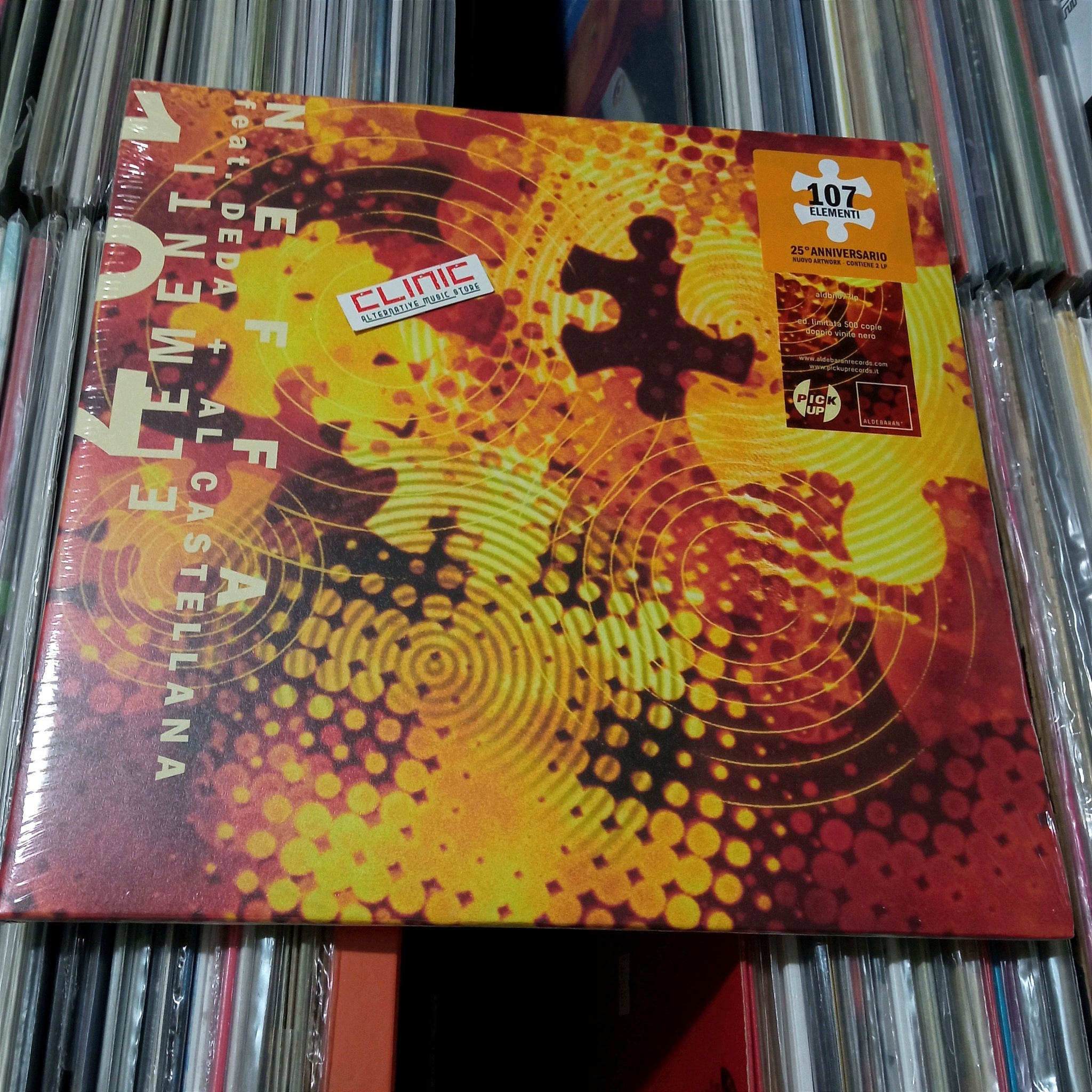 LP - NEFFA feat. DEDA + AL CASTELLANA - 107 ELEMENTI (Limited Edition)
