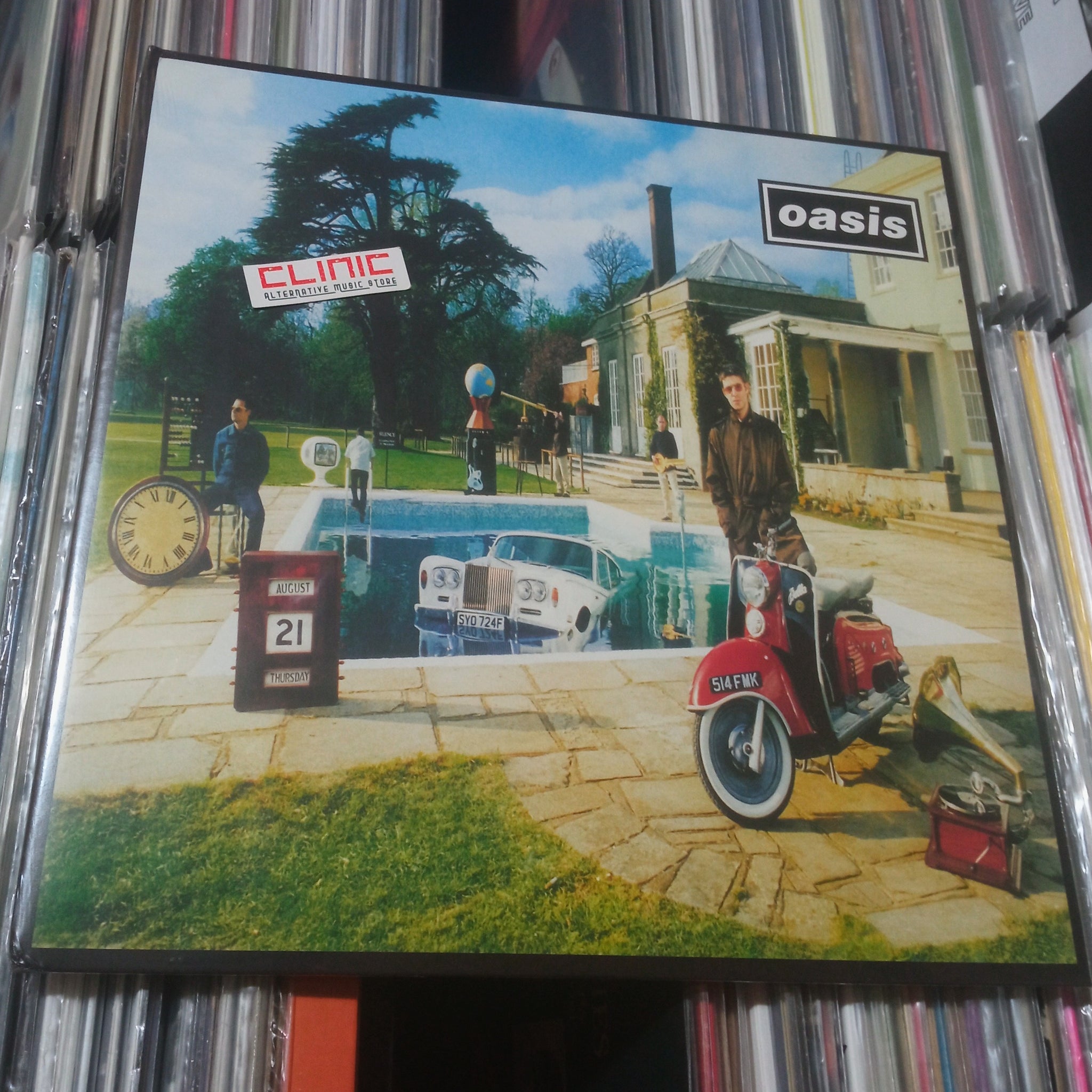 LP - OASIS - BE HERE NOW