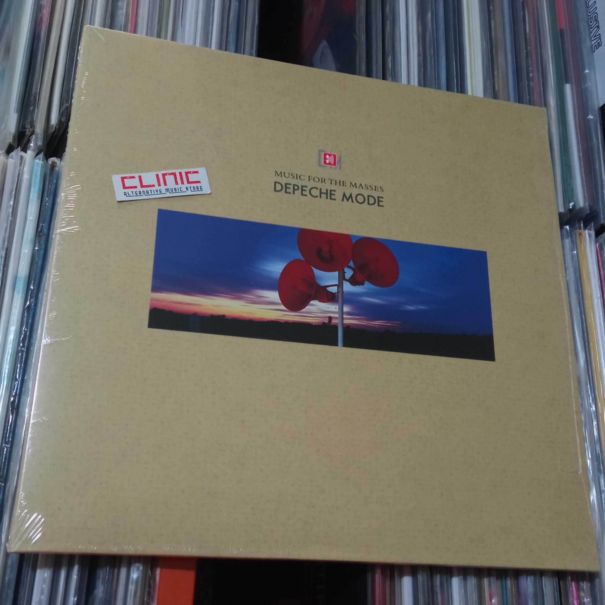 LP - DEPECHE MODE - MUSIC FOR THE MASSES