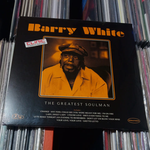 LP - BARRY WHITE - THE GREATEST SOULMAN