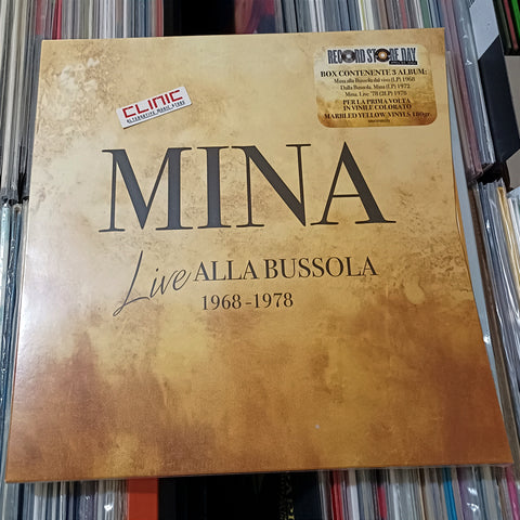BOX LP - MINA - LIVE ALLA BUSSOLA 1968-1978 - Record Store Day