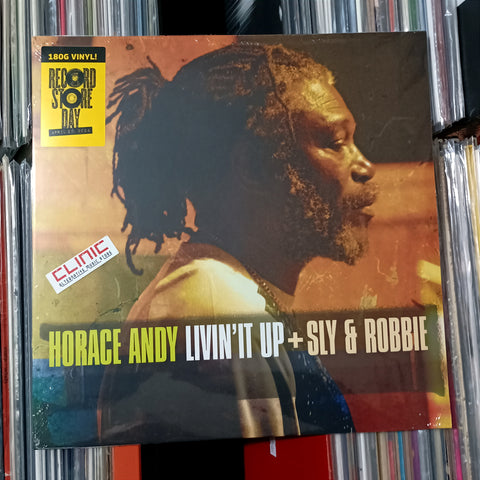 LP - HORACE ANDY + SLY & ROBBIE - LIVIN'IT UP  - Record Store Day