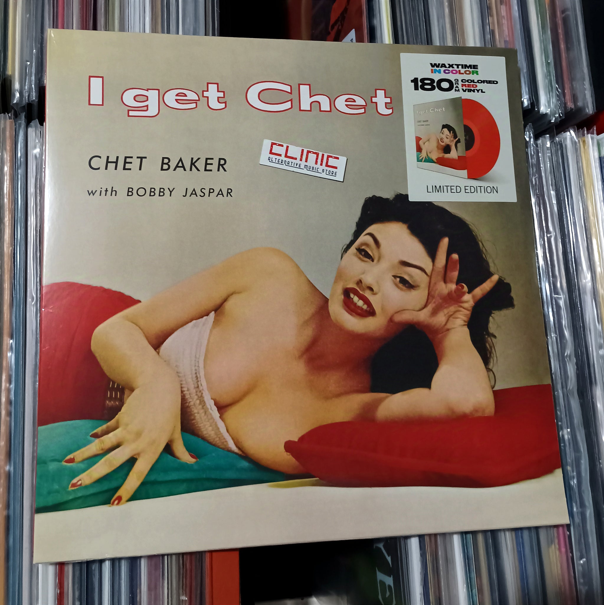 LP - CHET BAKER - I GET CHET...