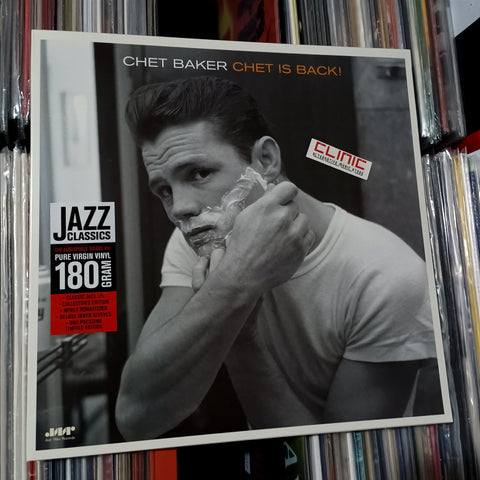 LP - CHET BAKER - CHET IS BACK!