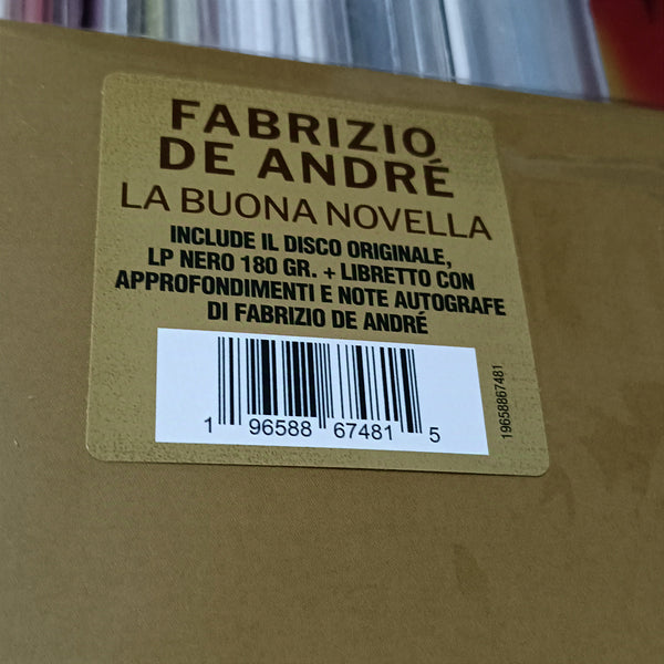 LP - FABRIZIO DE ANDRÈ - LA BUONA NOVELLA