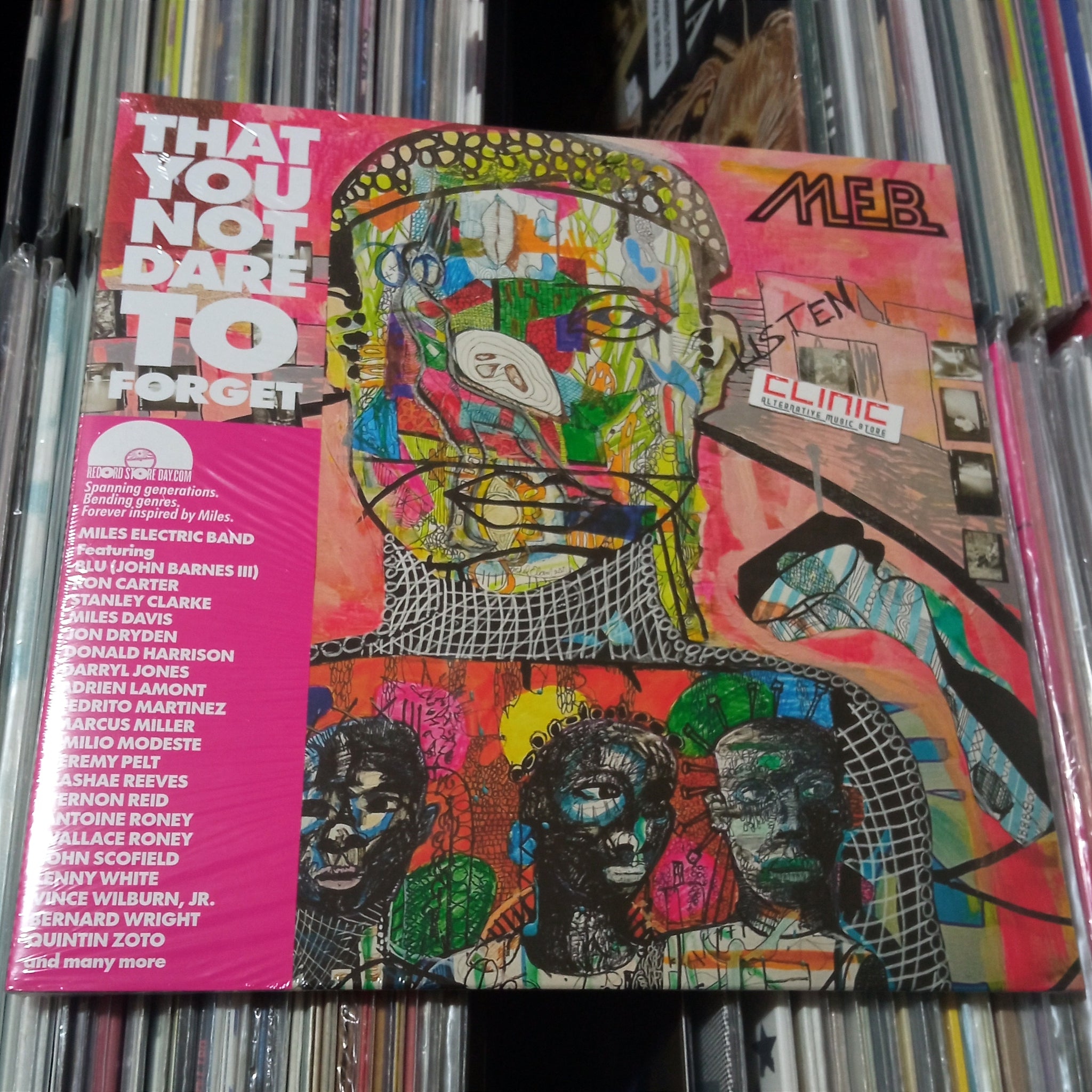 LP - M.E.B. - THAT YOU NOT DARE TO FORGET - Record Store Day