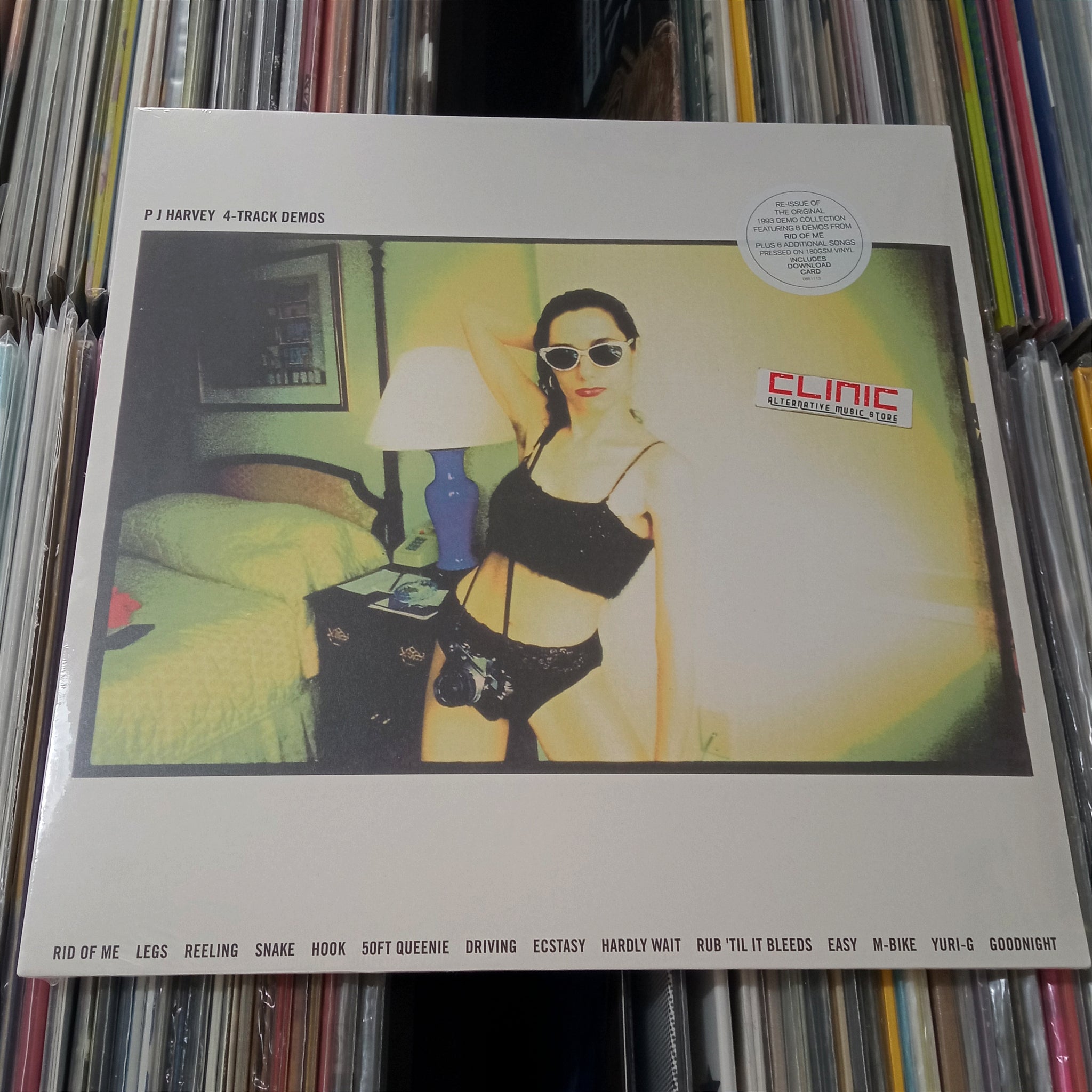 LP - PJ HARVEY - 4-TRACK DEMOS
