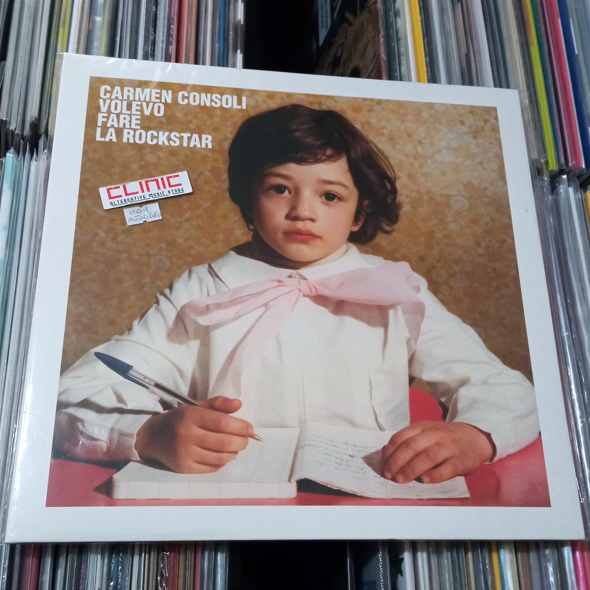 LP - CARMEN CONSOLI - VOLEVO FARE LA ROCKSTAR (Signed Edition)