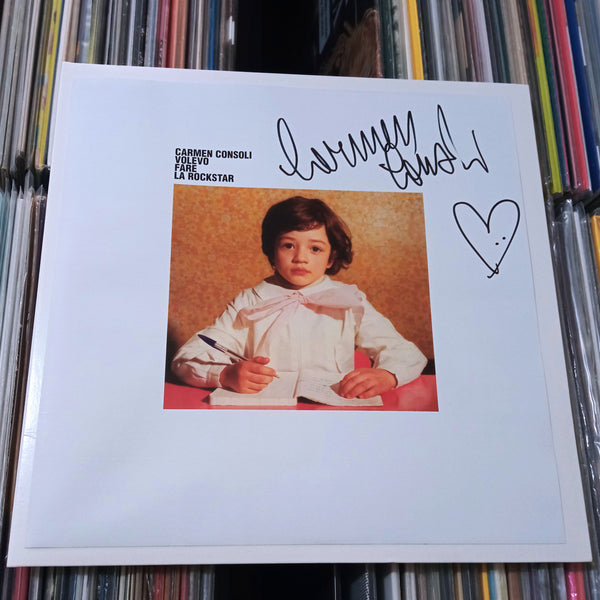 LP - CARMEN CONSOLI - VOLEVO FARE LA ROCKSTAR (Signed Edition)