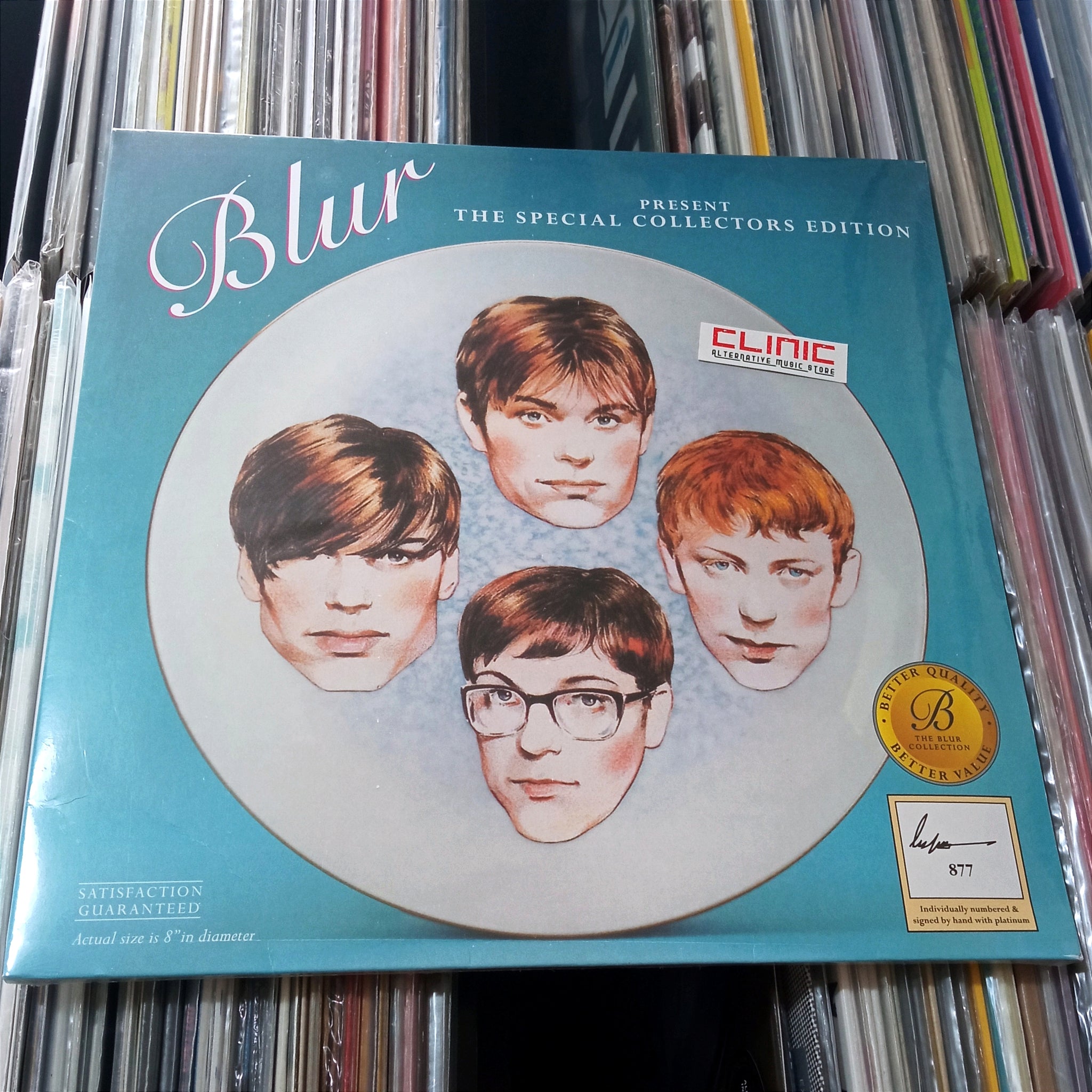 LP - BLUR present THE SPECIAL COLLECTORS EDITION (Record Store Day)