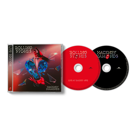 CD - THE ROLLING STONES - HACKNEY DIAMONDS + LIVE EDITION