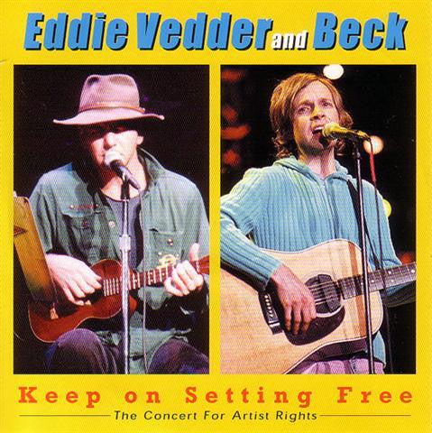 CD - EDDIE VEDDER AND BECK - KEEP ON SETTING FREE (usato)