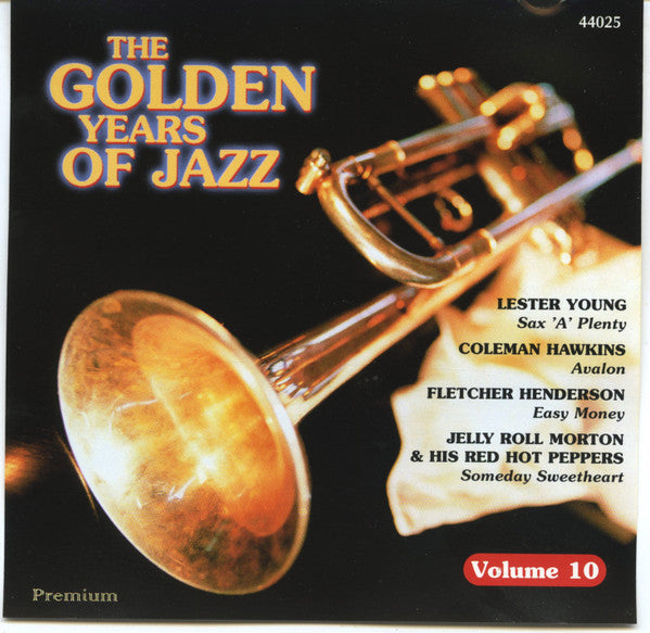 CD - VARIOUS ARTISTS - THE GOLDEN YEARS OF JAZZ VOL. 10