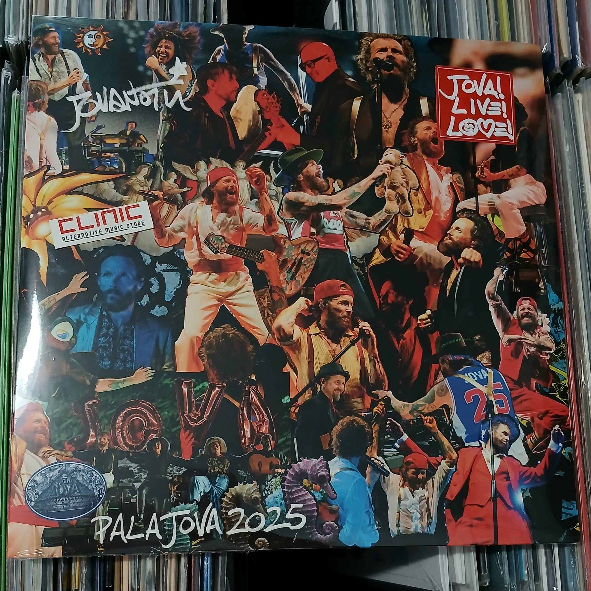 LP - JOVANOTTI - JOVA! LIVE! LOVE!