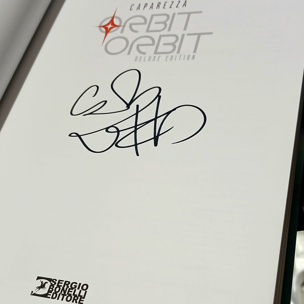 LIBRO FUMETTO - CAPAREZZA - ORBIT ORBIT (Signed First Deluxe Edition)